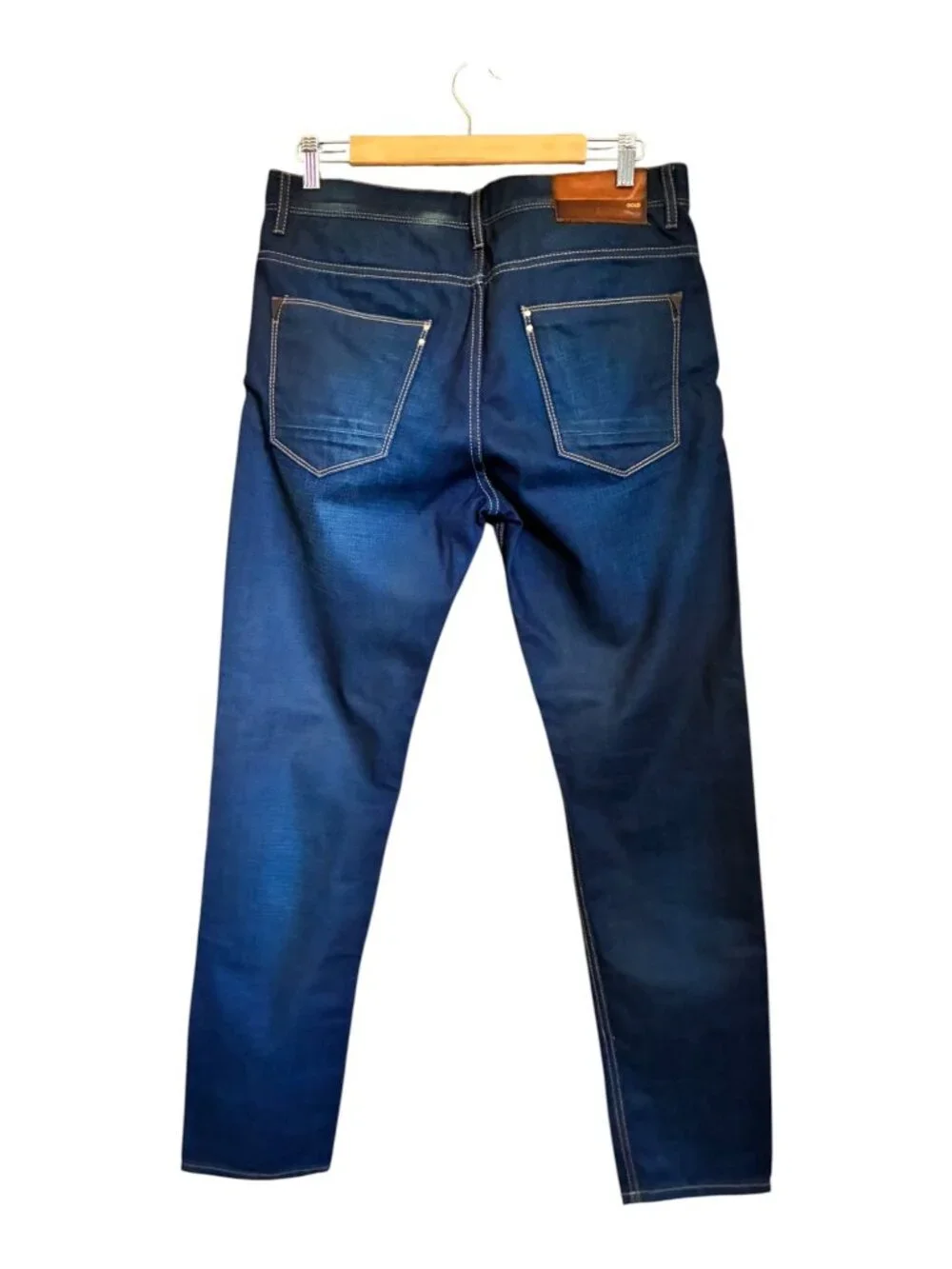 Antony Morato Frankie Carrot Jeans Mens 30 Dark Blue Good Vintage Effect Tapered